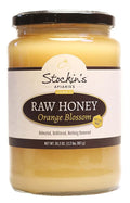 Stockin's Apiaries Raw Orange Blossom Honey Unheated Unfiltered &amp Nutritious 35.2 Oz.