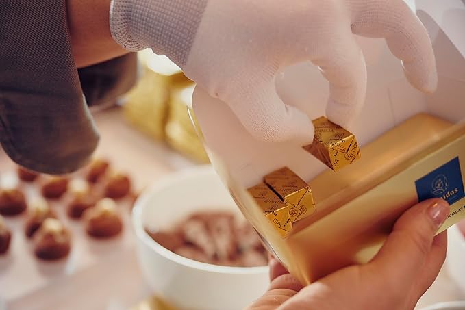 Leonidas Belgian Chocolates | All Dark Chocolates in a Beautiful Gift Ballotin Box | Imported Fine Chocolate from Belgium (1 x 32pc 500g 1.1lbs)