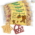 Pastabilities Fun Shaped Pasta for Kids - Gingerbread Man and House - Chistmas Holiday Theme Non-GMO Natural Wheat and Vegetable Pasta All-Natural Kosher Certified Made in the USA (4 Pack 14 Oz)