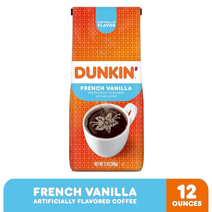 Dunkin' Donuts® French Vanilla Coffee 12 Oz Bag (Pack of 3)