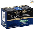 Bigelow Tea Decaffeinated English Teatime Black Tea 20 Count (Pack of 6) 120 Total Tea Bags