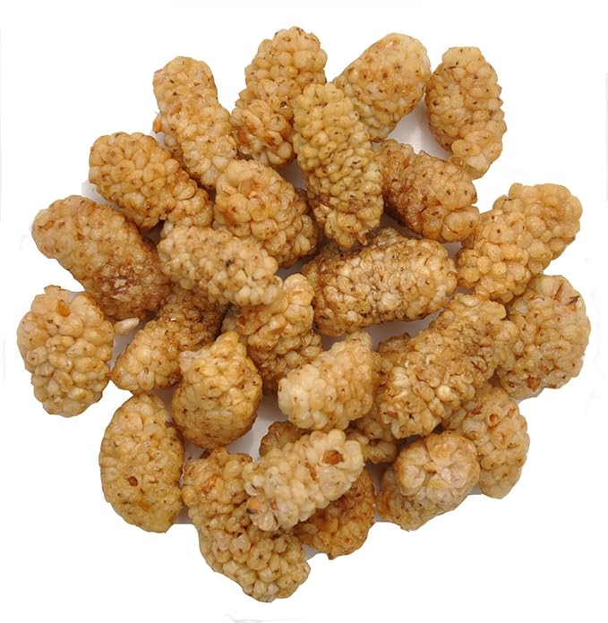 Wilderness Poets White Mulberries - Organic Raw Dried Mulberries - (32 Ounce - 2 Pound)