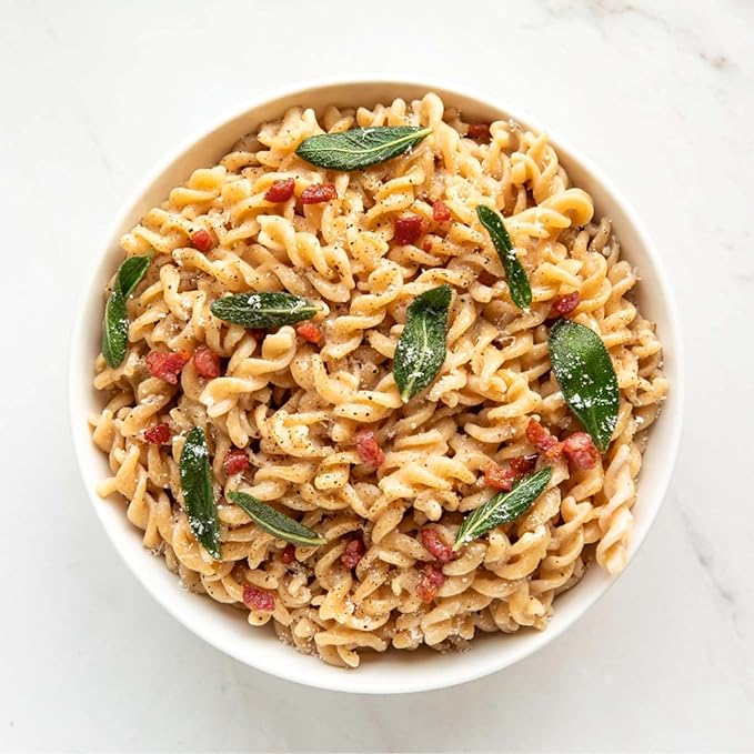 Bionaturae Organic Sourdough Penne Rigate &amp Fusilli Pasta Noodles - Italian Spiral Pasta Dried Pasta Penne Curly Corkscrew Pasta Made with Durum Wheat Non GMO USDA Organic - 1.5 lb (Pack of 2
