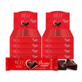 RED Delight®™ Dark Chocolate 12 Count Box of Grab N Go Travel Size Bars (0.92 Ounces Each) (8 Boxes - Total of 96 Bars)