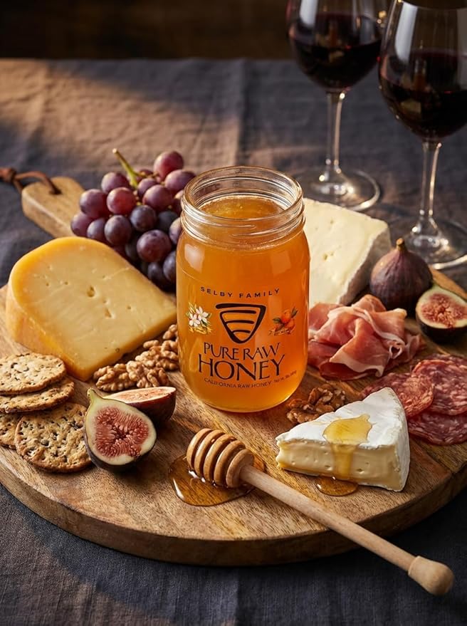 Selby Family Honey – Crystallized Raw California Orange Blossom Honey 16oz | Unfiltered Pure Will Never Go Bad (3)