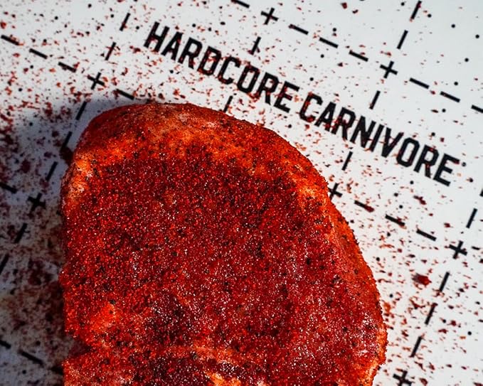 Hardcore Carnivore Red - All Purpose Seasoning (48 oz Mega Pack) Texas-Made for Pork Chicken BBQ Grilling and Smoking