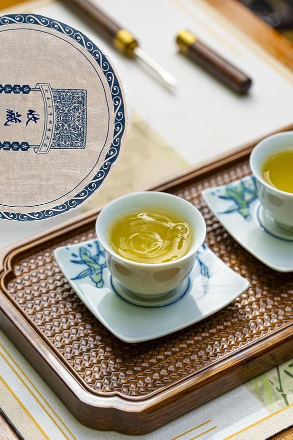 Pu-Erh Tea Pu'er Raw 357g/CakeRaw Pu Eth Tea Cake .Yunnan Pu'er (2018y收藏品)