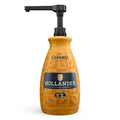 Classic Caramel Café Sauce by Hollander Chocolate Co. | For Caramel Lattes &amp Deserts | Perfect for the Professional or Home Barista - Net Wt. 91oz (64 fl Oz) Large Bottle (PUMP Included)