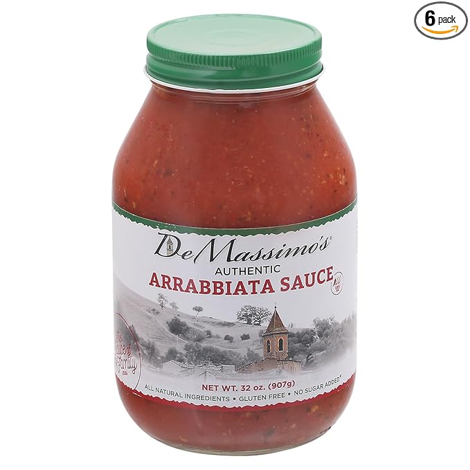 Generic D.e Massimos Sauce Pasta Arrabbiata 32 oz (Pack of 6)