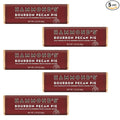 Hammond's Candies Bourbon Pecan Pie Chocolate Bar 2.25 Ounces Pack of 5 Handcrafted in the USA