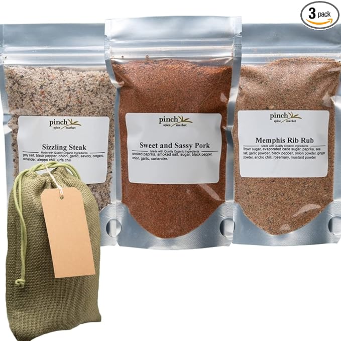 BBQ Spice Bundle-3 Pack of Our Top Selling BBQ Rubs