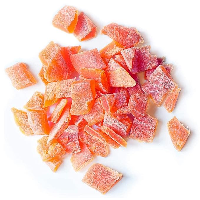 Bulk Papaya Chunks 10 Pound Sweetened Wholesale Box