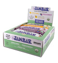 JAMBAR Organic Artisan Energy Bar (Vegan Variety Pack -12 Pack)