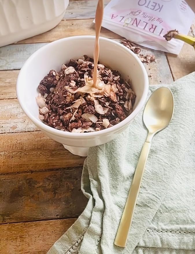 Low Sugar Low Carb Granola Cereal | Variety (10oz) 4 Pack | Nutty Girl Keto Girlnola®