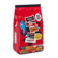 Hershey Miniatures Assorted Flavored Halloween Candy Bag 56.2 oz (185 Pieces)