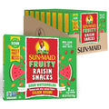 Sun-Maid Sour Watermelon Fruity Raisin Snacks - (56 Pack) 0.7 oz Pouches - Sour Watermelon Raisins - Dried Fruit Snack for Lunches and Snacks