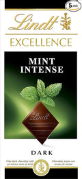Lindt - Excellence - Mint Intense - 100g (Pack of 5)