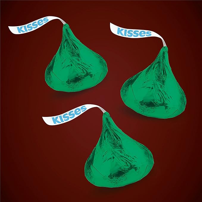 HERSHEY'S KISSES Milk Chocolate Candy Bulk Bag Great Holiday Candy and Stocking Stuffers 60 oz