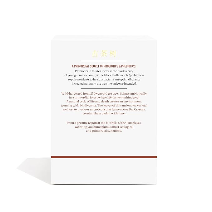 Pique Organic Fermented Black (Ripe) Pu'er Tea - Support Healthy Metabolism Digestion - 28 Single Servings (1 Pack)