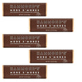 Hammond's Candies Gourmet Chocolate Candy Bars – More S'Mores | Sweet Milk Chocolate Marshmallow Graham Cracker Pieces Premium Ingredients Certified Kosher Handcrafted in the USA | Pack 5