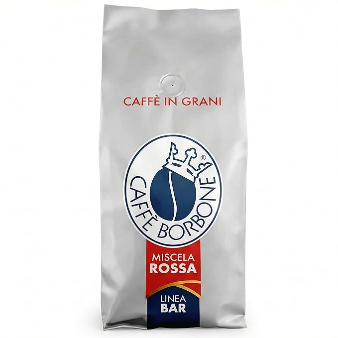 Caffè Borbone Whole Bean Coffee Dark Roast Red Blend Authentic Italian Coffee 2.2 lb Bag