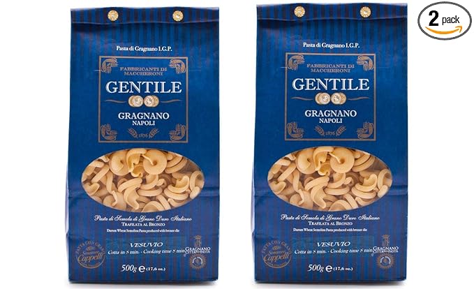 GENTILE PASTA VESUVIO DI GRAGNANO IGP (2 Pack - 1.1 lb each)