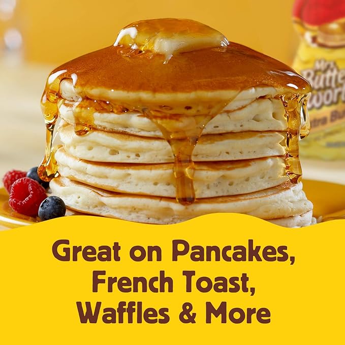 Mrs. Butterworth's Original Thick and Rich Pancake Syrup Maple Flavored Syrup for Pancakes Waffles and Breakfast Food 248 Fl Oz Bottle