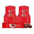 RED Delight®™ Milk Chocolate 12 Count Box of Grab N Go Travel Size Bars (0.92 Ounces Each) (6 Boxes - Total of 72 Bars)