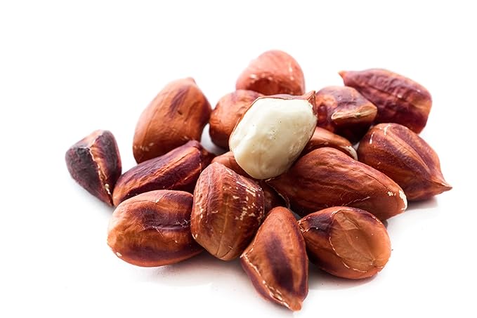 The Organic Cafe Organic Jungle Peanuts Wild Heirloom Variety - 16 ounce (1-pound) Non-GMO - Vegan - Kosher