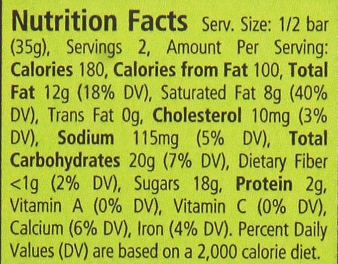 Seattle Chocolates Truffle Bar Fluffy Toffee 2.5 Ounce (Pack of 12)