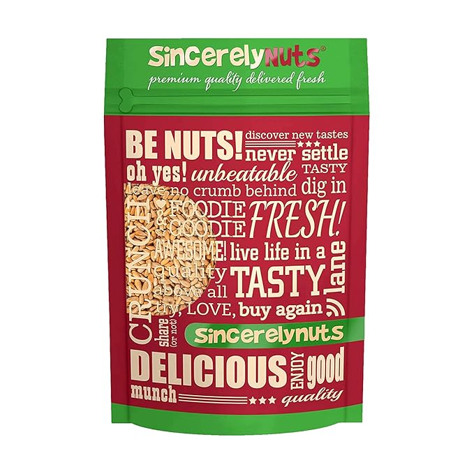 Sincerely Nuts Sunflower Seeds Roasted and Salted Hulled | No Shell Gluten-Free Snack Vegan and Kosher Certified 5(LB) Bag