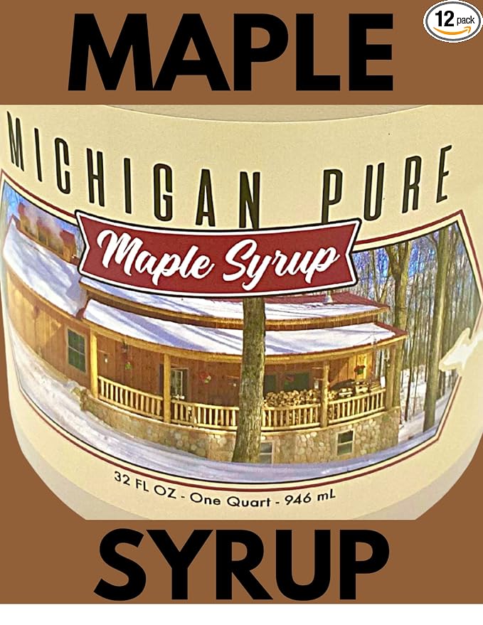 Maple Syrup 32 oz. (Quart) - Case of 12