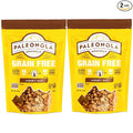Paleonola Honey Nut Grain Free Granola 10 Oz Resealable Bag (Pack of 2) - Grainless Paleo Granola Blended with Organic Honey Coconut Oil Pecans Vanilla Extract &amp Sea Salt - Gluten &amp Dairy