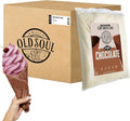 OLDSOUL Professional Cone Waffle Mix | 30 Lbs | Chocolate Flavor | Batter Mix | 672 Cone Waffles