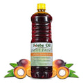 Folebe Oil 1L 100% Pure Natural Red Palm Oil – Authentic Cameroonian Palm Oil for Cooking – Cold-Pressed from Palm Pulp – Rich in Nutrients Carotenoids Natural Vitamin E