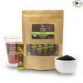 Cusa Tea &amp Coffee | Premium Instant English Breakfast Tea With Real Fruit &amp Spices | Organic Leaves Drink Mix Packets | Hot or Iced Tea (30 Single Servings)