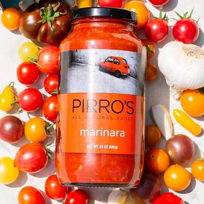 Pirro's Marinara All Natural Sauce 24 Ounce (Pack of 2)