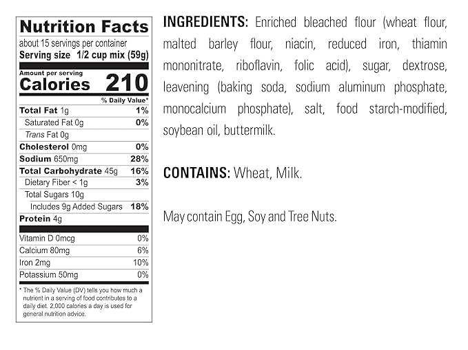 Krusteaz Pancake Mix 28.4 Ounce (Pack of 3)