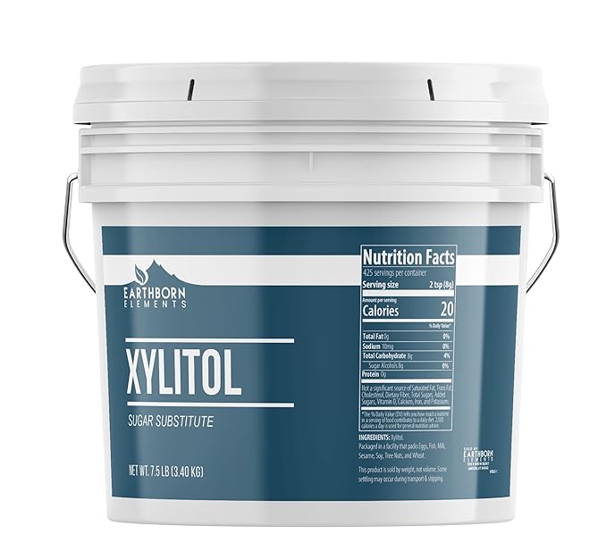 Earthborn Elements Xylitol Sugar Substitute Natural Sweetener (1 Gallon)