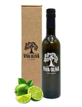 Viva Oliva Persian Lime Infused Olive Oil - 375ml (12.7oz) - Premium Quality - 100% Natural - Made with Ultra Premium Extra Virgin Olive Oil
