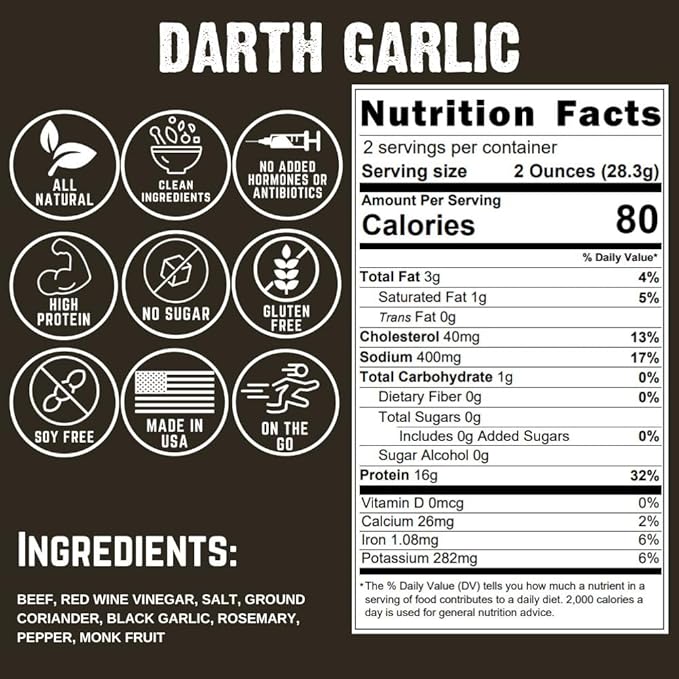 Righteous Felon Air Dried Biltong Beef Snack | KETO and PALEO | Gluten Free + High Protein | Hormone Free All Natural Biltong with No Artificial Flavors Antibiotics or Preservatives - 3 Pack