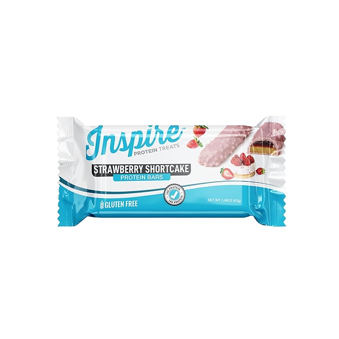 Inspire High Protein Bars - Strawberry Shortcake (6-Pack)