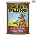 Cafe Don Pedro American Roast Naturally Low Acid Coffee Medium Roast Stone Ground Coffee Stomach Friendly Prevents Acid Reflux. 11.5 Ounce Regular Can (12 Cans)