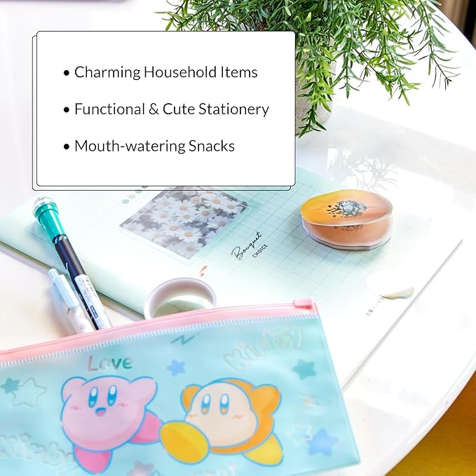 Japan Crate Kawaii Gift Pack - 10+ Piece Japanese Mystery Box for Girls &amp Boys Surprise Gift Box for Kids Includes Kawaii Accessories Cute Stationery Items Chocolates Candies and More!