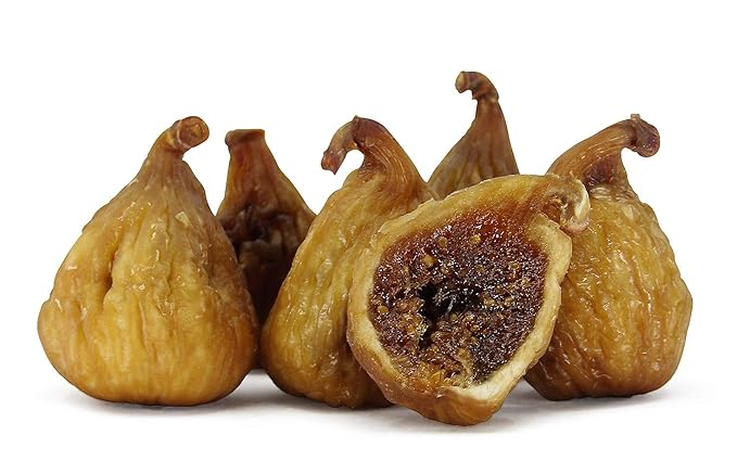 Dried California Golden White Figs by It's Delish 5 Lbs Bulk Bag | Fresh California Figs Naturally Sweet Dried Fruit with No Sugar Added for Healthy Snacks | Vegan Kosher
