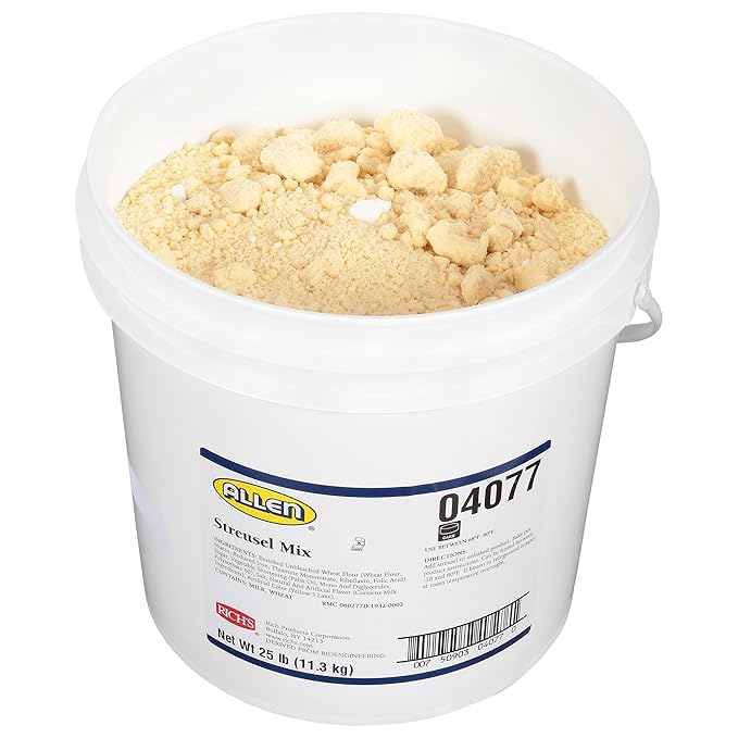 Rich Products Corporation JW Allen Streusel Mix 25 Pound -- 1 each