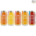 Bee Harmony Honey 5 Pack Variety Pack Contains 5 jars 12 ounces each (Clover Wildflower Orange Blossom Berry and Blueberry)