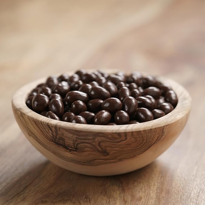 Yupik Dark Chocolate Covered Coffee Beans 60% Cacao 2.2 lb (35.2 oz) Kosher High in Fiber Coffee Beans Coated in Rich Dark Chocolate Chocolate Candy Sweet Snacks Ideal for Baking &amp Gifting