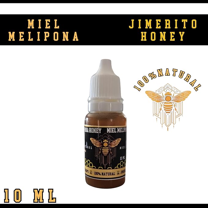 Miel Melipona 100% Natural Raw Honey Jimerito Honey Emma Bram