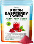 Gya Tea Co Fresh Raspberry Powder 0.33 lb (5.29 oz) - Superfood for Baking Tea Smoothies - Non-GMO Sugar-Free Gluten-Free Vegan Friendly